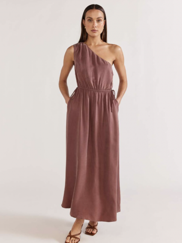 Staple the Label Vento One Shoulder Dress