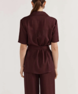 Staple the Label Astor Belted Shirt