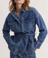 Staple the Label Alita Denim Shacket