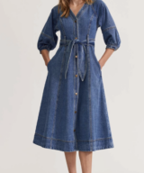 Staple the Label Alita Denim Midi Dress