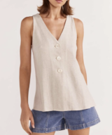 Staple the Label Alba Tunic Vest