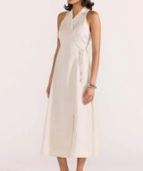 Staple the Label Harper Wrap Midi Dress