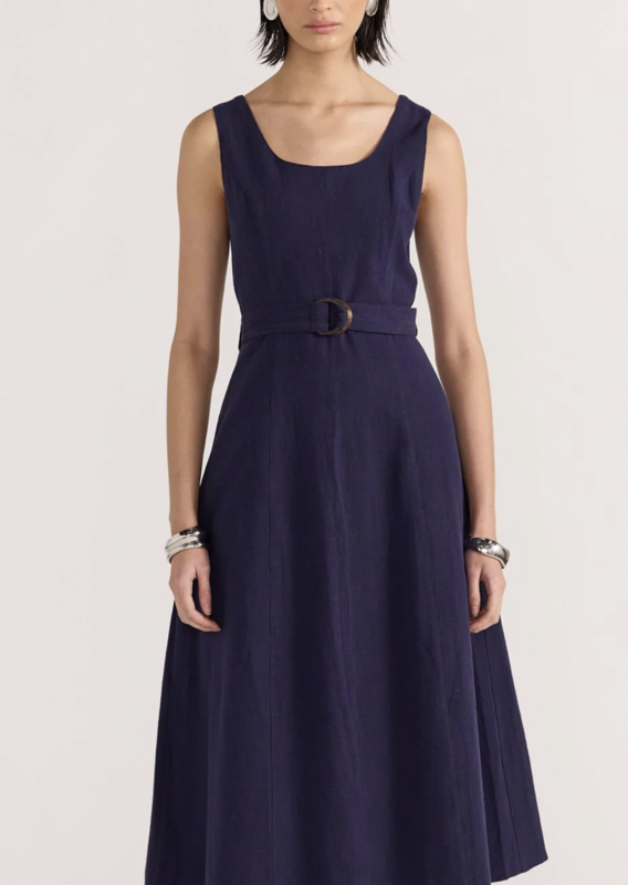 Staple the Label Mira Belted Midi Dress