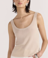 Staple the Label Anna Sheer Knit Tank