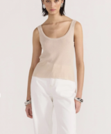Staple the Label Anna Sheer Knit Tank