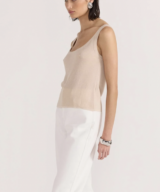 Staple the Label Anna Sheer Knit Tank