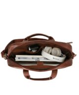 Tosca Vegan Leather Briefcase