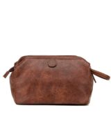 Tosca Vegan Leather Wash Bag