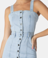 Ebby & i Blair Denim Midi Dress