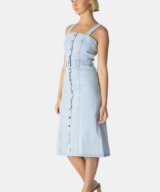Ebby & i Blair Denim Midi Dress