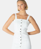 Ebby & i Blair Denim Midi Dress