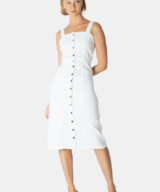 Ebby & i Blair Denim Midi Dress