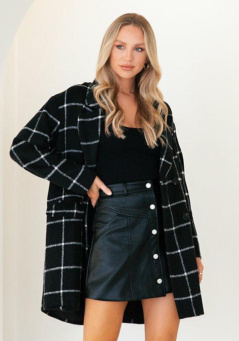 Ebby & i Lennox Check Jacket
