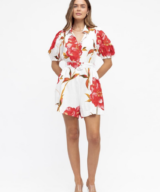 Ebby & i Scarlet Rose Playsuit