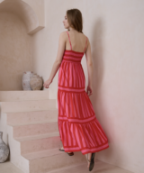 Wits the Label Sky Stripe Maxi Dress