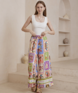 Iris Maxi Tiger Print Pant