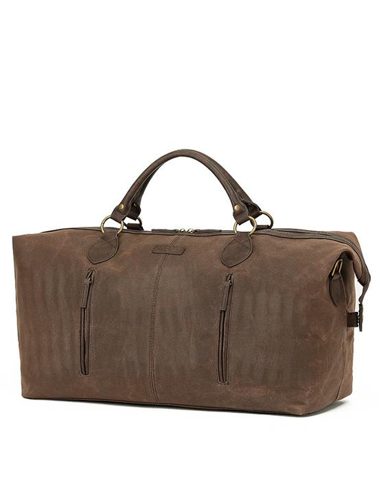 Tosca Tsoca Waxed Canvas Duffle
