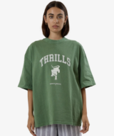 Thrills Hard Knocks Oversized Tee