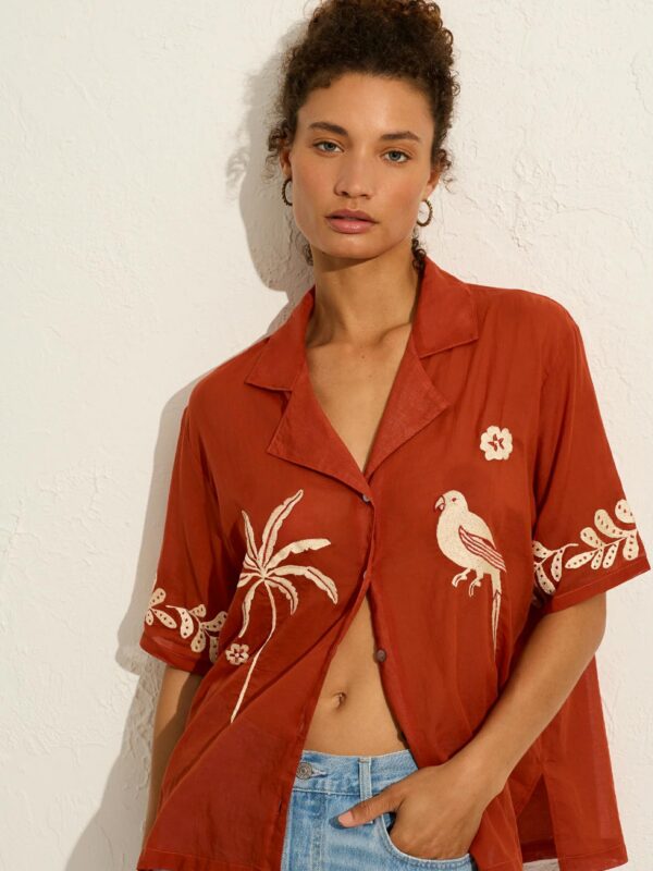 Auguste the Label Embroidered Rio Shirt
