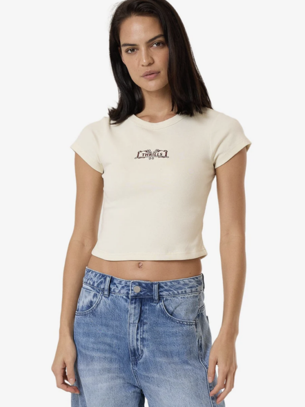 Thrills Flourish Curve Tee