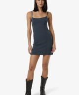 Thrills Rib Seam Mini Dress