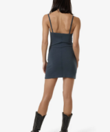 Thrills Rib Seam Mini Dress