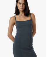 Thrills Rib Seam Mini Dress