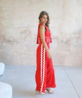 Shareen Sun Emb Jumpsuit