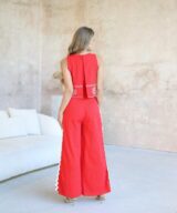 Shareen Sun Emb Jumpsuit