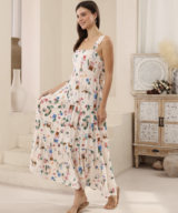 Iris Maxi Malayah Tie Back Maxi