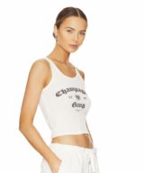 The Laundry Room Champagne Gang Rib Tank