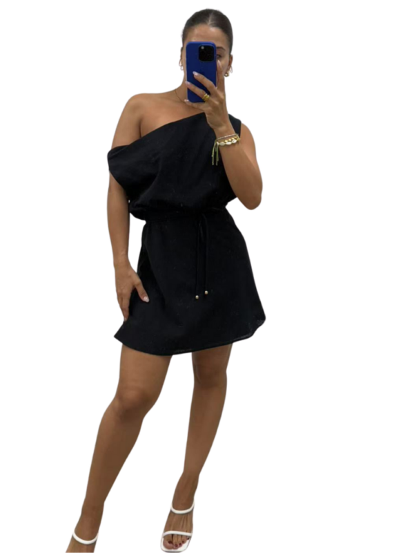 Pink Diamond Azaria Asym Mini Dress