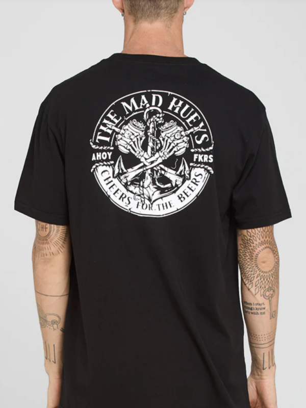 Mad Hueys Cheers and Beers Ss Tee