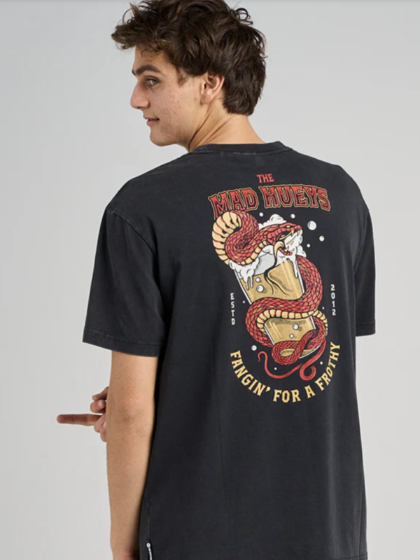 Mad Hueys Fangin Ss Tee