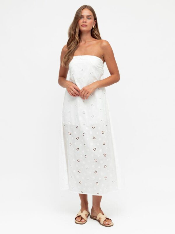 Paper Heart Raquel Emb Maxi Dress