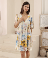 Iris Maxi Sandy Ss Mini Dress