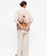 White Closet Lavinia Tie Up Top