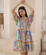 Iris Maxi Eulalie Baby Doll Dress