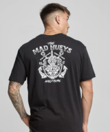 Mad Hueys Ahoy Fkers Shield Ss Tee