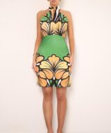 Mia Milani Porto Halter Mini Dress