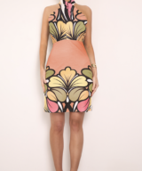 Mia Milani Porto Halter Mini Dress