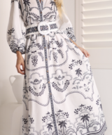 White Sandstorm Xander Maxi Dress