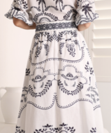 White Sandstorm Xander Maxi Dress