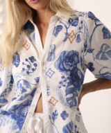 Ave La Cleef 3/4 Slv Shirt
