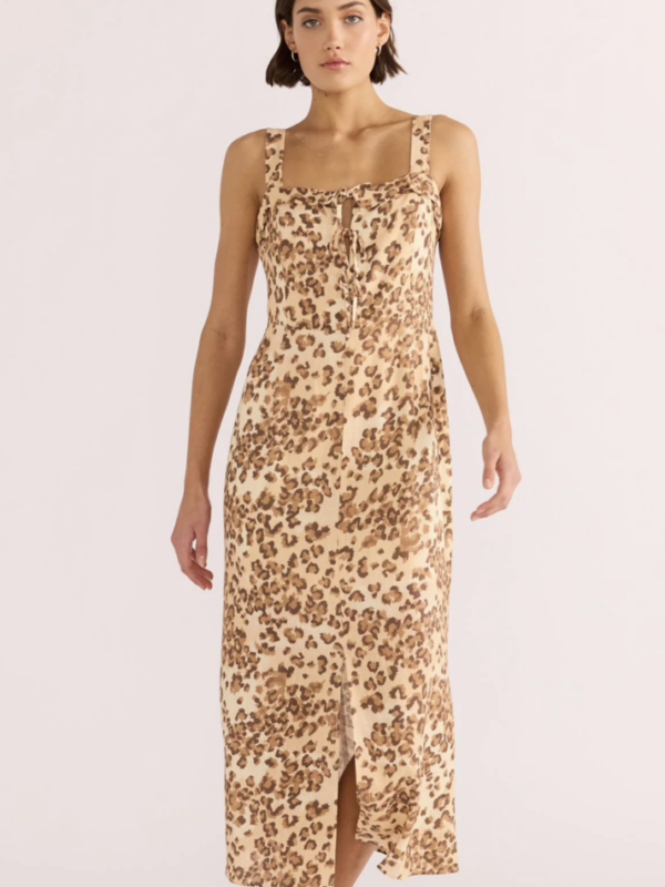 Minkpink Arden Tie Midi Dress