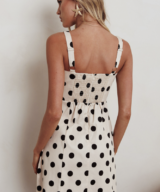 Indikah Penny Polka Mini Dress