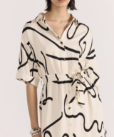 Staple the Label Zenith Midi Shirtdress