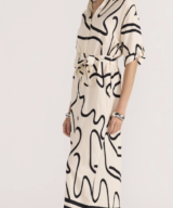 Staple the Label Zenith Midi Shirtdress
