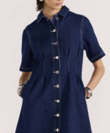 Staple the Label Augusta Denim Midi Dress