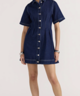 Staple the Label Augusta Denim Midi Dress